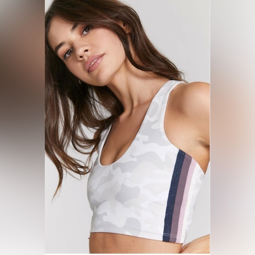 Spiritual Gangster Shakti Brami Camouflage Sports Bra